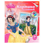 Апд-009 Картина из пайеток Disney "Белоснежка"