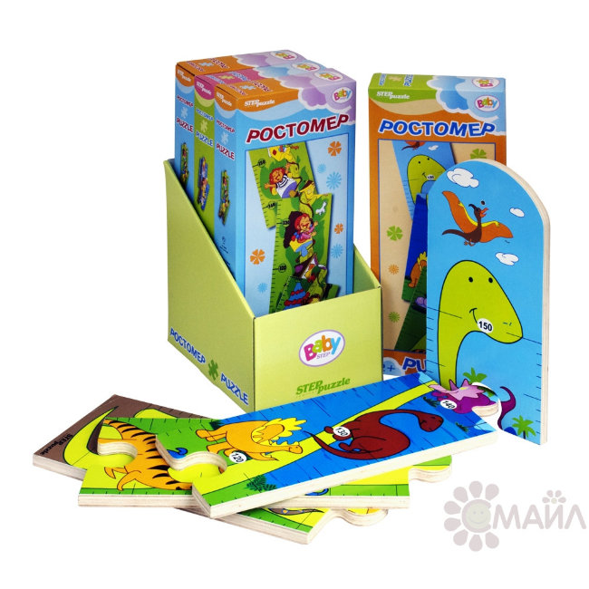 Игра из дерева "Ростомер" (Baby Step) Игра из дерева "Ростомер" (Baby Step)