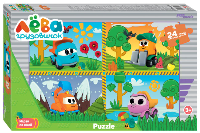 Мозаика "puzzle" maxi 24 "Грузовичок Лёва" (ООО "Первый проект") Мозаика "puzzle" maxi 24 "Грузовичок Лёва" (ООО "Первый проект")