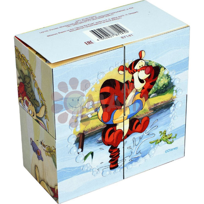 DISNEY 4 кубика "Медвежонок Винни" (Disney)