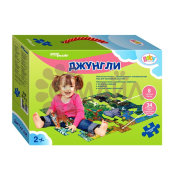 Напольный пазл-мозаика "Джунгли" (Baby Step) (большие)