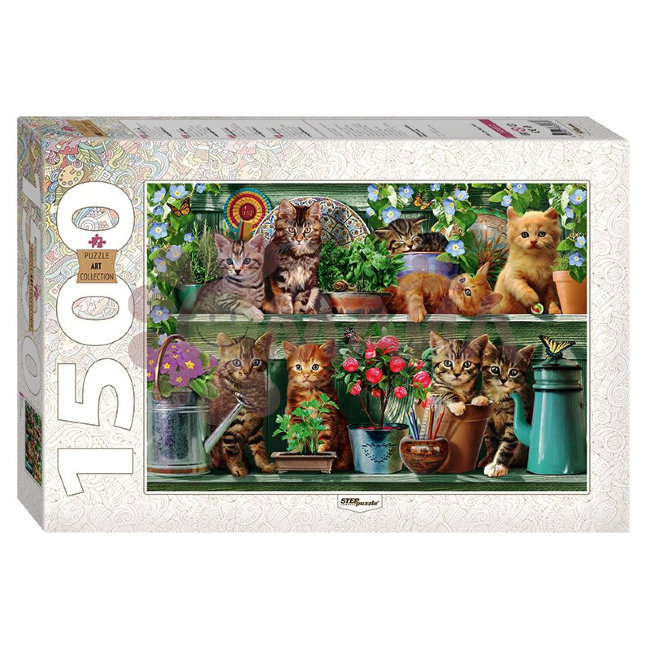Мозаика "puzzle" 1500 "Котята (new)" Мозаика "puzzle" 1500 "Котята (new)"