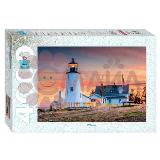 Мозаика "puzzle" 4000 "США. Маяк на Пемаквид Пойнт"
