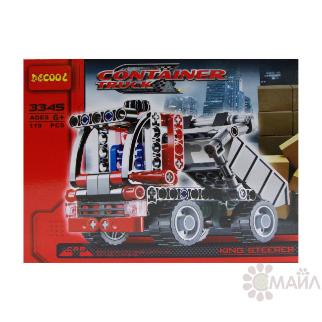 Конструктор "Container Truck" самосвал 119 дет. в/к 22*18*5,5 (3345)