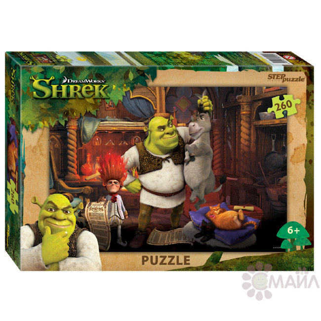 Мозаика "puzzle" 260 "Shrek" (DreamWorks, Мульти) Мозаика "puzzle" 260 "Shrek" (DreamWorks, Мульти)