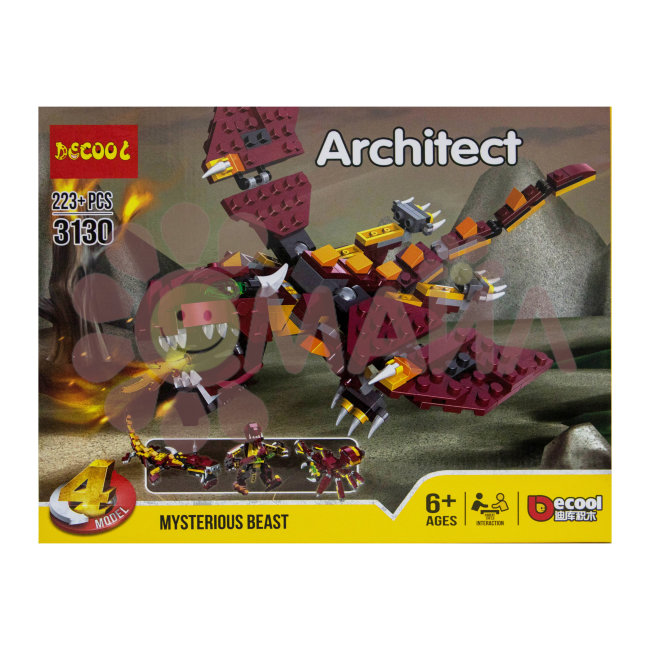 Конструктор "Architect" 4в1 223дет в/к 3130