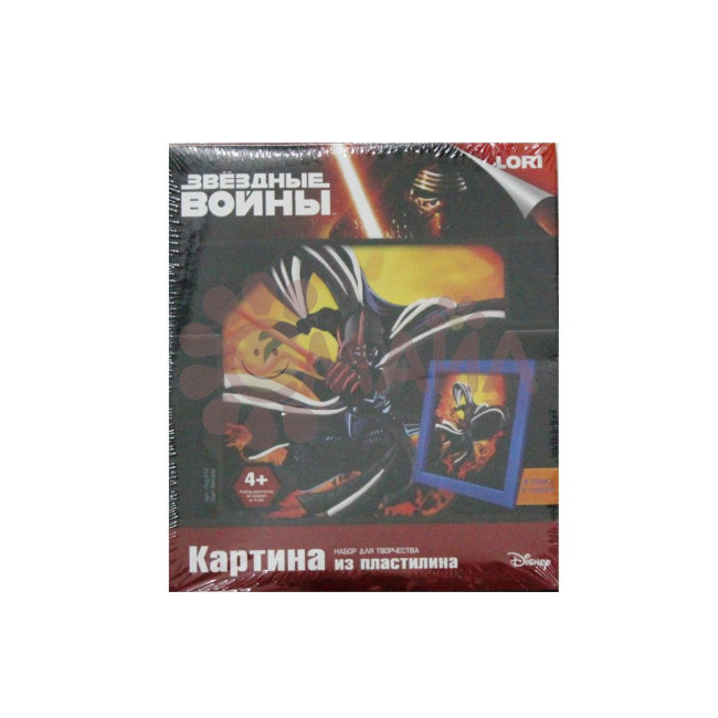 Пкд-012 Картина из пластилина Звездные войны "Дарт Вейдер"