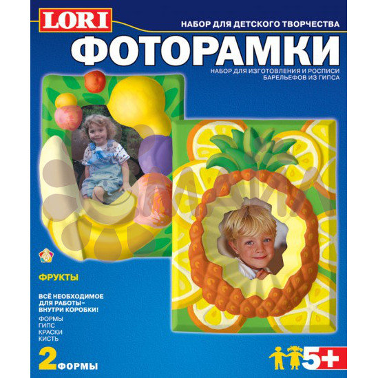 Н-060 Фоторамки из гипса "Фрукты" Н-060 Фоторамки из гипса "Фрукты"