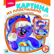 Пк-050 Картина из пластилина "Мишутка"