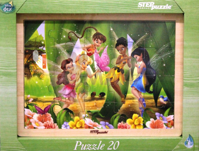 DISNEY Игра из дерева "Феи"