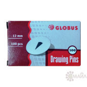 Кнопки канцелярские 100шт Globus
