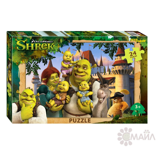 Мозаика "puzzle" maxi 24 "Shrek" (Dreamworks, Мульти) Мозаика "puzzle" maxi 24 "Shrek" (Dreamworks, Мульти)